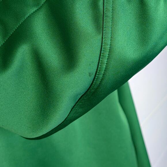Adidas Originals Snowboarding Jacket Large Green Hooded Nylon Retro Rare 2012 - Picture 8 of 12